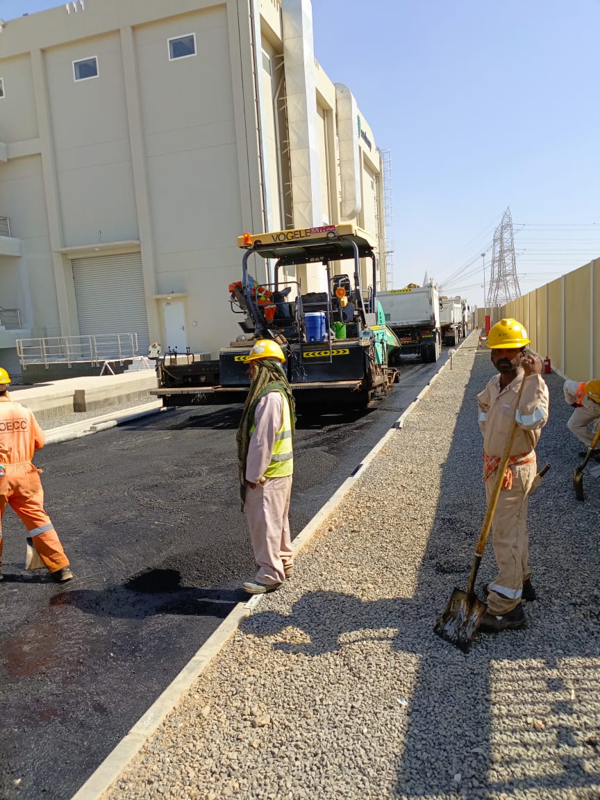 Road Works in Oman